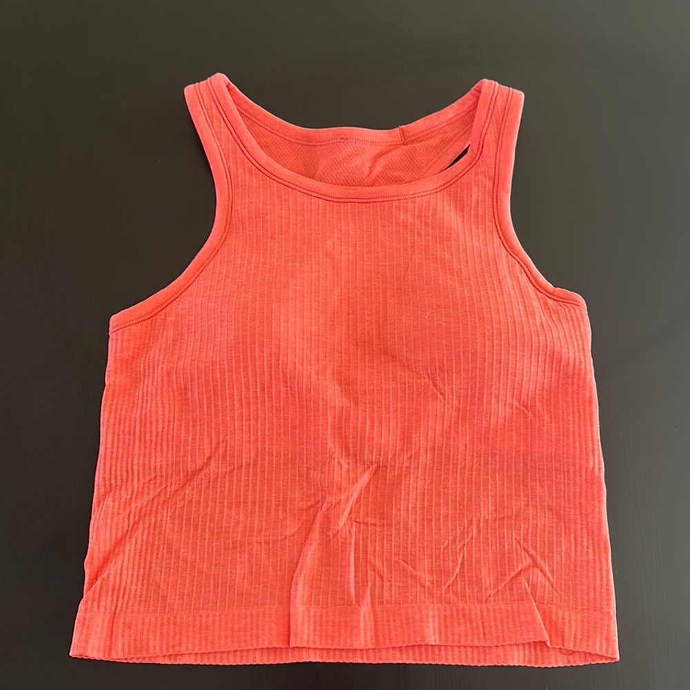 Like New Lululemon Ebb to Street Cropped Tank